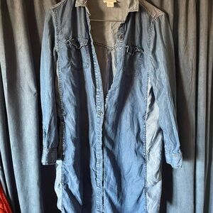 Arita Women’s Size M Denim Shirt Dress